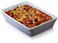 KitchenCraft World of Flavours Lasagne-Schale, Cannelloni und Nudelauflauf, Steingut,