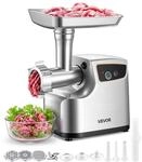 VEVOR Fleischwolf, 2,3 kg/min Kapazit&auml;t, Elektrischer Fleischwolf #8 mit 3