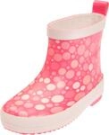 Playshoes Gummistiefel Halbschaft Tupfen Unisex Kinder Gummistiefel, Koralle Tupfen,
