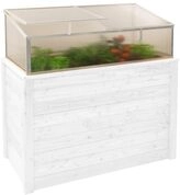 WESTMANN Aluminium Fr&uuml;hbeetaufsatz Genus 100 95x62x41 cm Silber Hochbeet