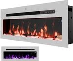 Tronitechnik&reg; Wandkamin elektrisch, Panorama Elektrokamin mit LED Flammeneffekt