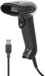 MANHATTAN 2D LED Barcodescanner 320mm 1,4m USB-Kabel schwarz