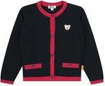 Steiff Strickjacke EU Gr&ouml;&szlig;e 104 steiff navy, Kinder Strick-Jacke, Kinderjacke mit