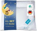 ZOLLNER d&uuml;nnes Kinder & Kleinkinder Premium Daunenkissen aus 90% Daunen und 10%