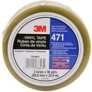 3M 471 Hochwertiges Weich-PVC-Klebeband, 50 mm x 33 m, Transparent (24-er Pack)