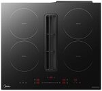 Midea MIH742FY18K0 Autarkes Induktionskochfeld mit integriertem Dunstabzug 60 cm