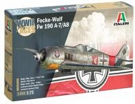 Italeri 1490 1:72 Fw 190 A-8/F Aces Modellbausatz Milit&auml;rflugzeug