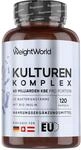 WeightWorld Kulturen Komplex mit 60 Mrd. KBE - 120 vegane Kapseln