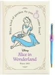 Grupo Erik Premium Notizbuch mit Stift Dsiney Alice im Wunderland Notizbuch A5 Dotted