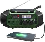 Camry CR 1919 Solar Radio mit Kurbel FM/AM/SW, Notfall, Powerbank 4000mAh, LED