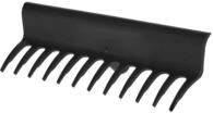 Kerbl 29244 Boxenrechen, 40cm Breite, Schwarz