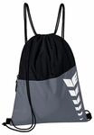 Erima Unisex Six Wings Basic Turnbeutel (7232325), slate grey/schwarz, 1