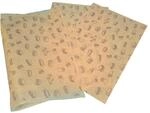 1000 Blatt Snack Einschlagpapier Sandwichpapier Hamburgerpapier 31x40cm braun