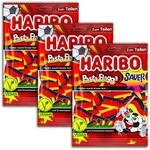 HARIBO 3 er Pack Pasta Flagga sauer vegan 3 x 160g