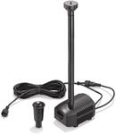 esotec Teichpumpe mit Sprinklerset, Springbrunnenpumpe, Wasserspiel Pumpe,