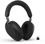 Jabra Evolve3 85 Over-Ear Bluetooth Headset kabellos mit Mikrofon, Schwarz | F&uuml;r
