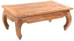 Design OPIUMTISCH East | 100x60x41cm (BxTxH), Mahagoni Recyclingholz |...