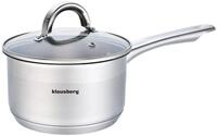 Kochtopf mit Deckel und Griff 1.0 Liter 14cm kb-7132 Edelstahl