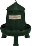 Nobby Gefl&uuml;gel Futterautomat Recycle mit F&uuml;&szlig;en Kunststoff 4 kg, &Oslash; 33 x 37,5 cm