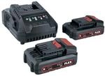 FLEX P-Set 22 Q Power 22 Q (Power 22 Q, P-Set, Ladeger&auml;t 18V + 2 Akkus 2,5Ah,...