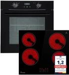 KKT KOLBE Autarkes Herdset | 60cm Einbaubackofen BO7005FB | 59cm Kochfeld...