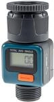 ChiliTec Digitaler Wasserz&auml;hler Durchflussmengenz&auml;hler mit Anschluss Adapter...