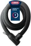 ABUS Kettenschloss YARNIT 4004K, L&auml;nge 140 cm, schwarz | Fahrradschloss mit...