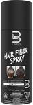 L3 Schwarzes Haarfaserspray der Level 3, deckt kahle Stellen und d&uuml;nner...