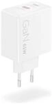 Lenovo Dual USB-C 65W GaN Charger | Ladeger&auml;t optimal f&uuml;r Laptop und Handy | Weiss