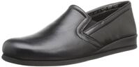 Rohde Herren Viborg 6402 Hausschuhe, Schwarz (Schwarz), 39 EU