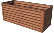 GFP Primeyard Luca Cortenstahl-Hochbeet 150x60x60 cm - stabiles Gartenbeet mit