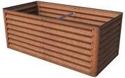 GFP Primeyard Luca Cortenstahl-Hochbeet 150x75x60 cm - stabiles Gartenbeet mit