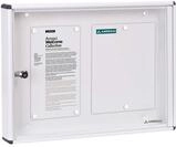 ARREGUI PAN41 Schaukasten aus Aluminium f&uuml;r 2 DIN A4 Bl&auml;tter | Rostfreier