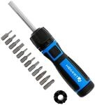 Schraubendreher-Set 13 Stk mit die innovative Konstruktion mit Zahnrad...