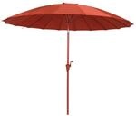 Zuiver Sunshine Sonnenschirm mit Schutzh&uuml;lle Rot