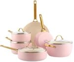 GreenPan Reserve Harteloxiertes Gesundes Keramische Antihaft-Kochgeschirr Set,10