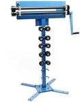 Wiltec Sickenmaschine mit Standfu&szlig;, 1,2/1,8 mm Materialdicke, Biegemaschine zur
