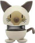 Hoptimist Siamese Cat Figure &ndash; Wobbly Desk Pet &ndash; Fun Office Gadget &ndash;