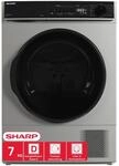 Sharp KD-PRO7S7GSD-DE W&auml;schetrockner, 7kg, D, WiFi, 15 Trockenprogramme inkl.
