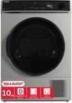 SHARP KD-PRO0S7GSD-DE W&auml;rmepumpentrockner (10 kg, EEK D), (15...