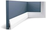 Orac Sockelleiste SX159 200 cm x 1,2 cm x 6,0 cm aus extrudiertem Polystyrol...