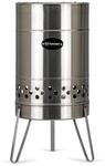 Petromax Pyron Feuertonne - Raucharm, Edelstahl Garten Feuerstelle, &Oslash;44,5cm