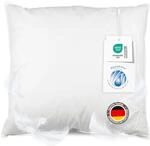 ZOLLNER Kopfkissen aus 90% Federn und 10% Daunen - Made in Germany - f&uuml;r...