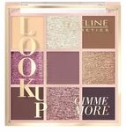 Eveline Cosmetics Look UP Gimme More 9-Farben Lidschattenpalette - Vegan,