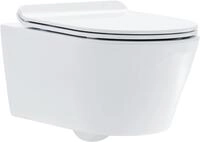 Sp&uuml;lrandloses WC 1088R inkl. Softclose Deckel - Wei&szlig; gl&auml;nzend,...