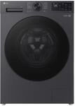 LG F2X7SLIM9B Waschmaschine, Frontlader, 9 kg, Dampffunktion, AI Wash, Inverter