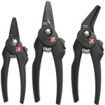 BESSEY COMBI-SET-A | BLACK EDITION | 3er-Set Universalscheren aus Edelstahl