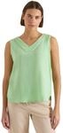 Cecil Damen V-Neck Blusentop in Musselin-Qualit&auml;t