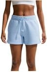 Nike Damen Phnx Fleece Mr Std 4In Shorts, Hydrogen Blue/Sail, S