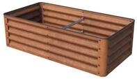 GFP Primeyard Luca Cortenstahl-Hochbeet 120x60x35 cm - stabiles Gartenbeet mit